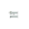 Indexable Grooving Toolholder: MAHPR 25.4, External, Right Hand
