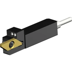 Indexable Grooving Toolholder: QS-SMALR083XHP-M, External, Right Hand