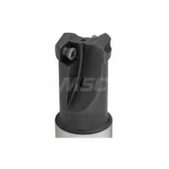Indexable High-Feed End Mill: C7792VXD09WA1.00Z02R, 1" Cut Dia, 1" Shank Dia, Weldon Flat Shank