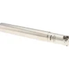 Indexable High-Feed End Mill: C07100R04A100200800, Straight Shank