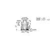 Indexable High-Feed Face Mills: Cutting Diameter (Inch): 2; Cutting Diameter (Decimal Inch): 2.0000
