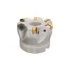 Indexable High-Feed Face Mill: 1.61 to 2" Cut Dia, 0.75" Arbor Hole