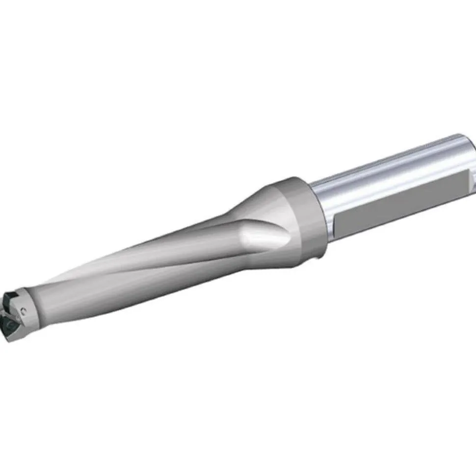 Indexable Insert Drill: DFT1250R4SSF125, 33.66 mm Max Dia, 127.00 mm Max Depth, 4xD