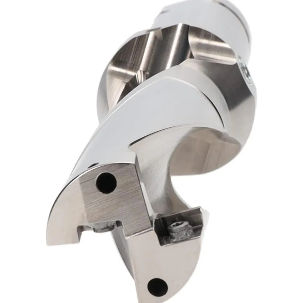 Indexable Insert Drill: DR1250-3750-125-09-3D-, 1-1/4" Max Dia, 3-3/4" Max Depth, 3xD, 1-1/4" Shank Dia