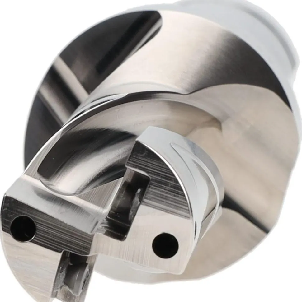Indexable Insert Drill: DR1000-2000-125-09-2DN, 1" Max Dia, 2" Max Depth, 2xD, 1-1/4" Shank Dia