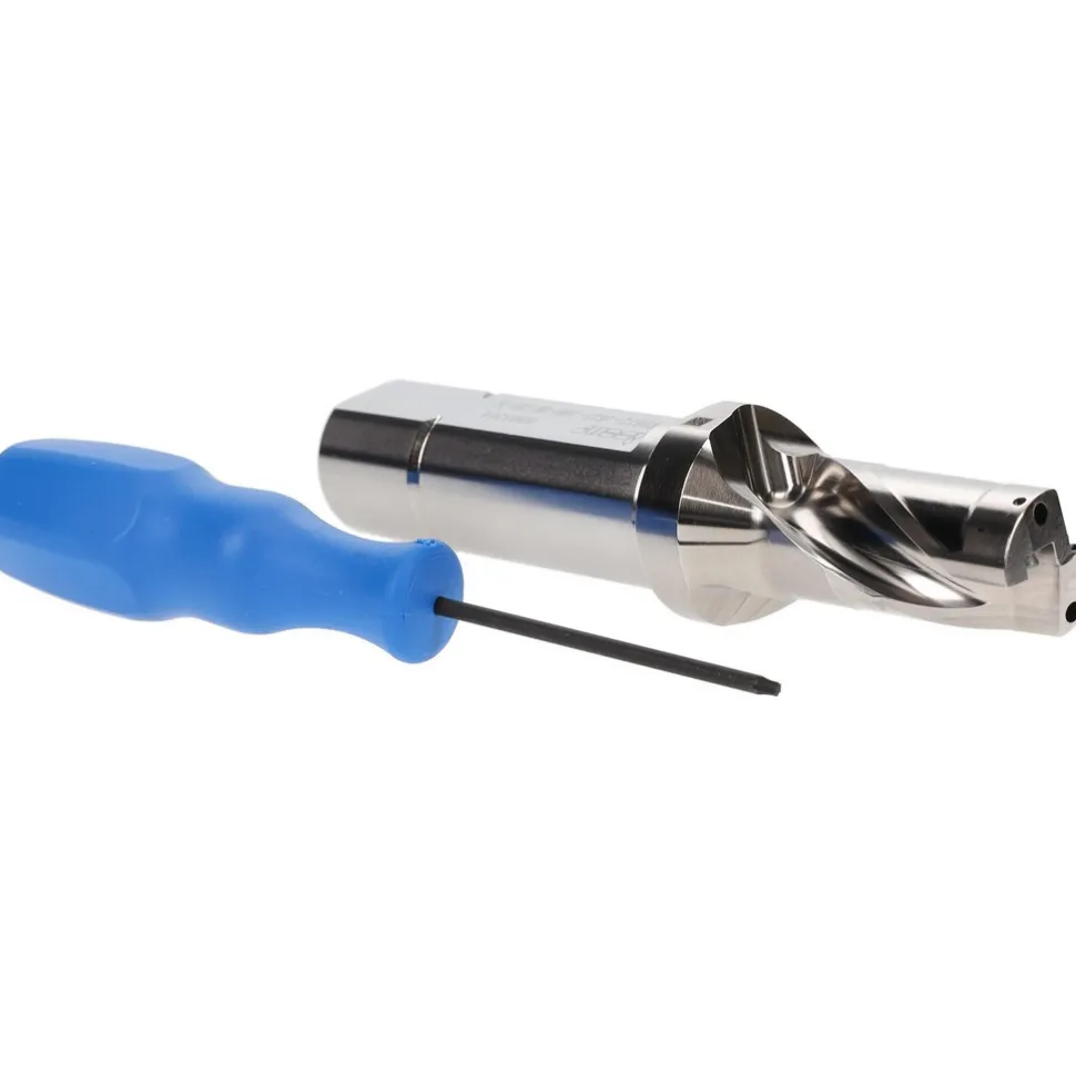 Indexable Insert Drill: DR08121625100062DN, 13/16" Max Dia, 2xD, 1" Shank Dia