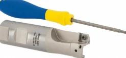 Indexable Insert Drill: DRM1000-1000-100-09-1D, 1" Max Dia, 1" Max Depth, 1xD, 1" Shank Dia
