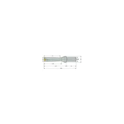 Indexable Insert Drill: SD524-1250-500-1500R7C, 1-1/4