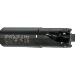Indexable Square-Shoulder End Mill: M1D100E1403W100L175R, 1" Cut Dia, 14.73 mm Max Depth of Cut, 1" Dia Weldon Flat Shank