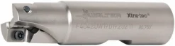 Indexable Square-Shoulder End Mill: F4042.UW19.019.Z02.11, 3/4" Cut Dia, 11 mm Max Depth of Cut, 3/4" Dia Weldon Flat Shank