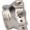Indexable Square-Shoulder Face Mill: ADSMLOLN12300R07A10020, 3'' Cut Dia, 1.0000" Arbor Hole Dia, 0.4700" Max Cutting Depth