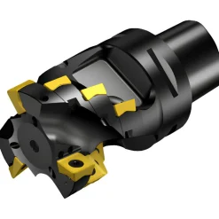Indexable Square-Shoulder Face Mill: A690-038C6-1046H, 1-1/2'' Cut Dia, 2.4803" Arbor Hole Dia, 1.8110" Max Cutting Depth
