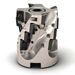 Indexable Square-Shoulder Face Mill: R220.69-03.00-18M5AN, 3'' Cut Dia, 1.2500" Arbor Hole Dia, 2.4800" Max Cutting Depth