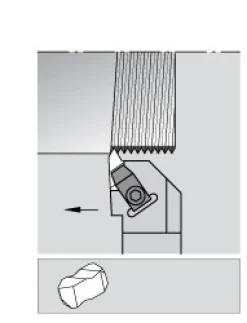 Indexable Threading Toolholder: Internal & External, Right Hand, 1 x 1" Shank