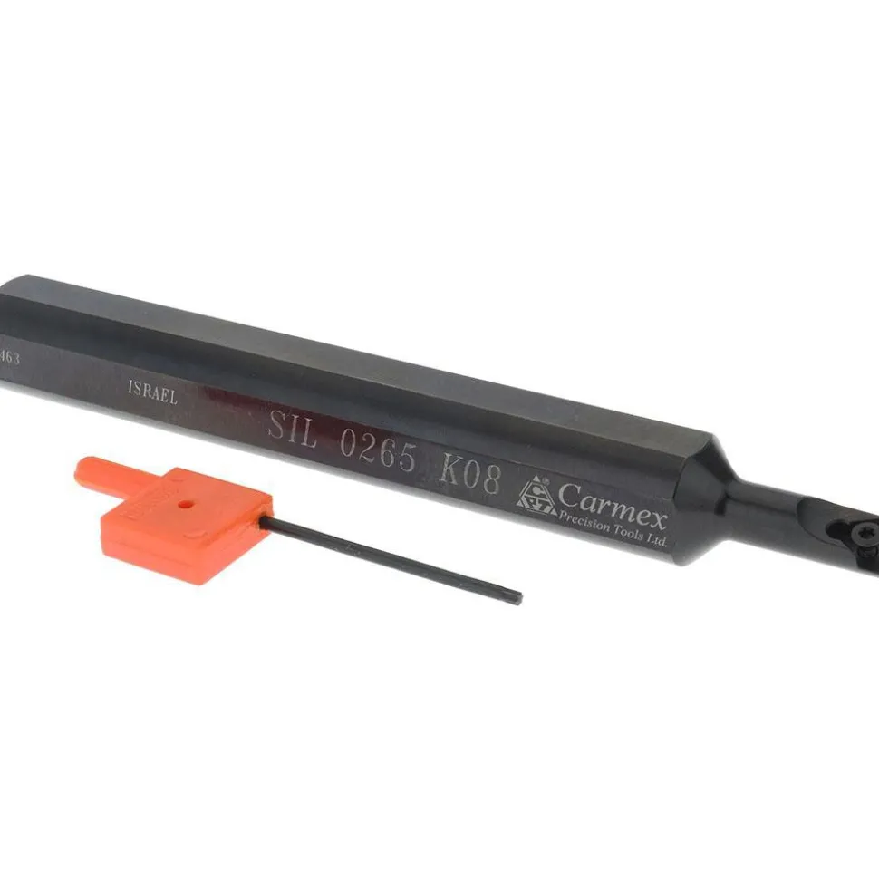 Indexable Threading Toolholder: Internal, Left Hand, 5/8 x 5/8" Shank