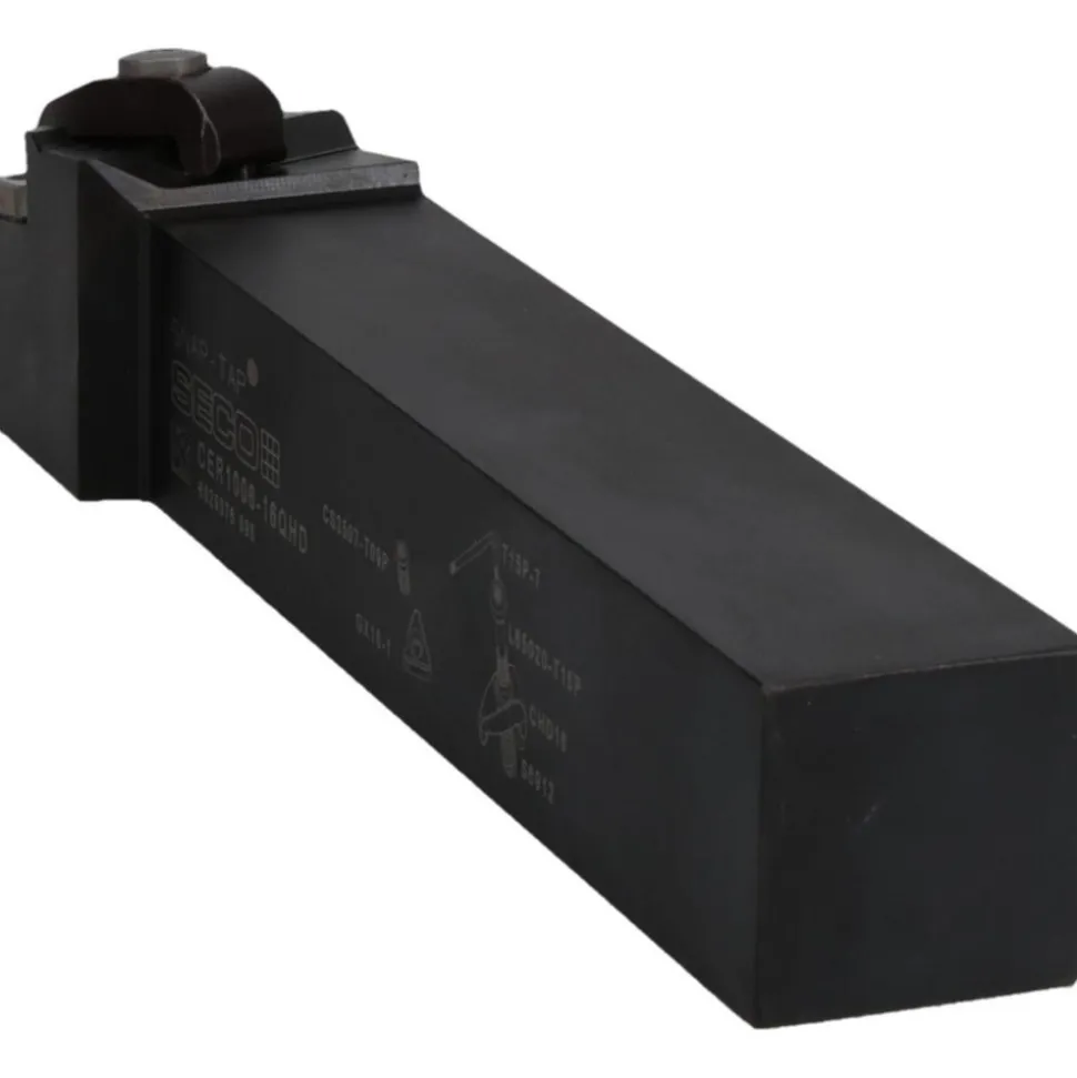 Indexable Threading Toolholder: External, 1" Shank