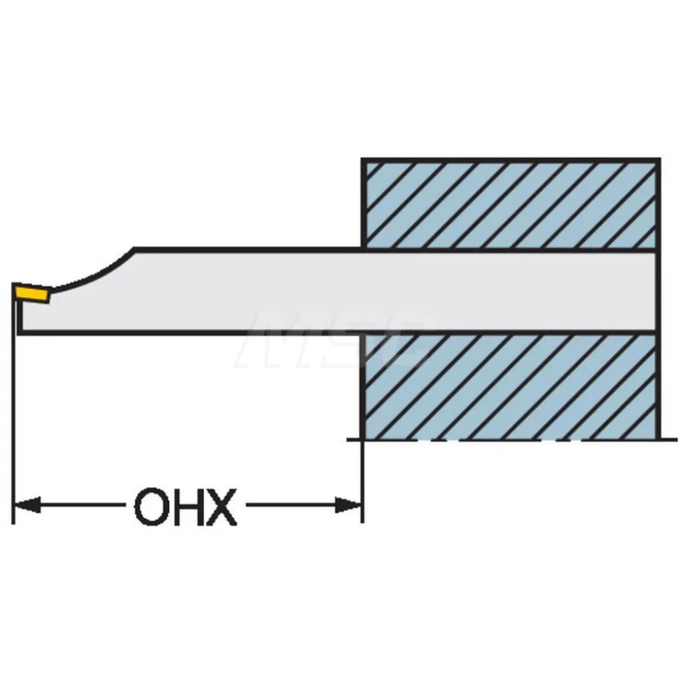 Indexable Threading Toolholder: Internal, Right Hand, 14.3 x 5/8" Shank