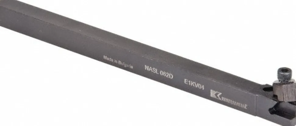 Indexable Threading Toolholder: Internal & External, Left Hand, 3/8 x 3/8" Shank
