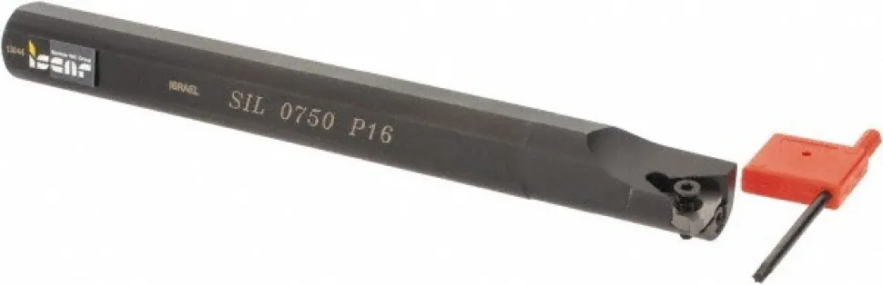 Indexable Threading Toolholder: Internal, Left Hand, 3/4 x 3/4" Shank