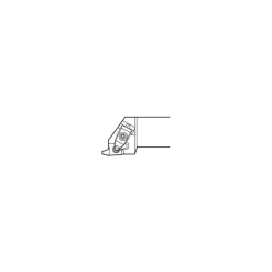 Indexable Threading Toolholder: External, Right Hand, 10 x 6 mm Shank