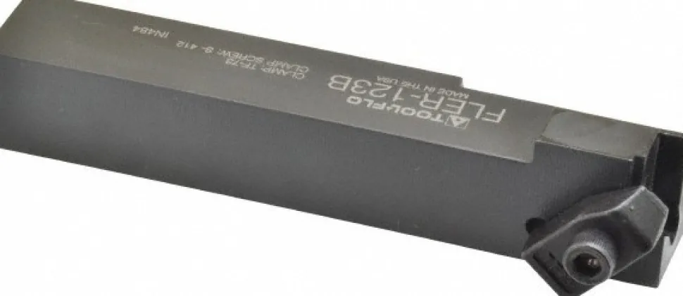 Indexable Threading Toolholder: External, Right Hand, 3/4 x 3/4" Shank