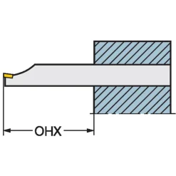 Indexable Threading Toolholder: Internal, Left Hand, 14.48 x 5/8" Shank