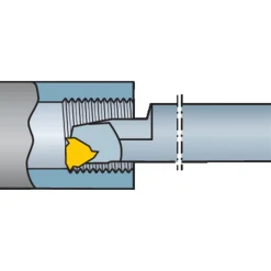 Indexable Threading Toolholder: Internal, Left Hand, 14.48 x 5/8" Shank