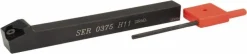 Indexable Threading Toolholder: External, Right Hand, 3/8 x 3/8" Shank