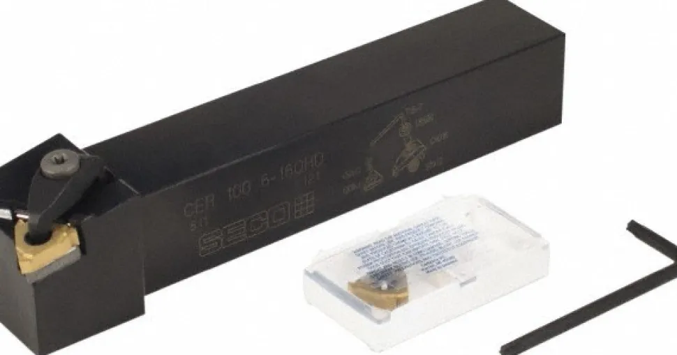 Indexable Threading Toolholder: External, 3/4" Shank