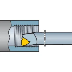 Indexable Threading Toolholder: Internal, Right Hand, 25.4 x 1