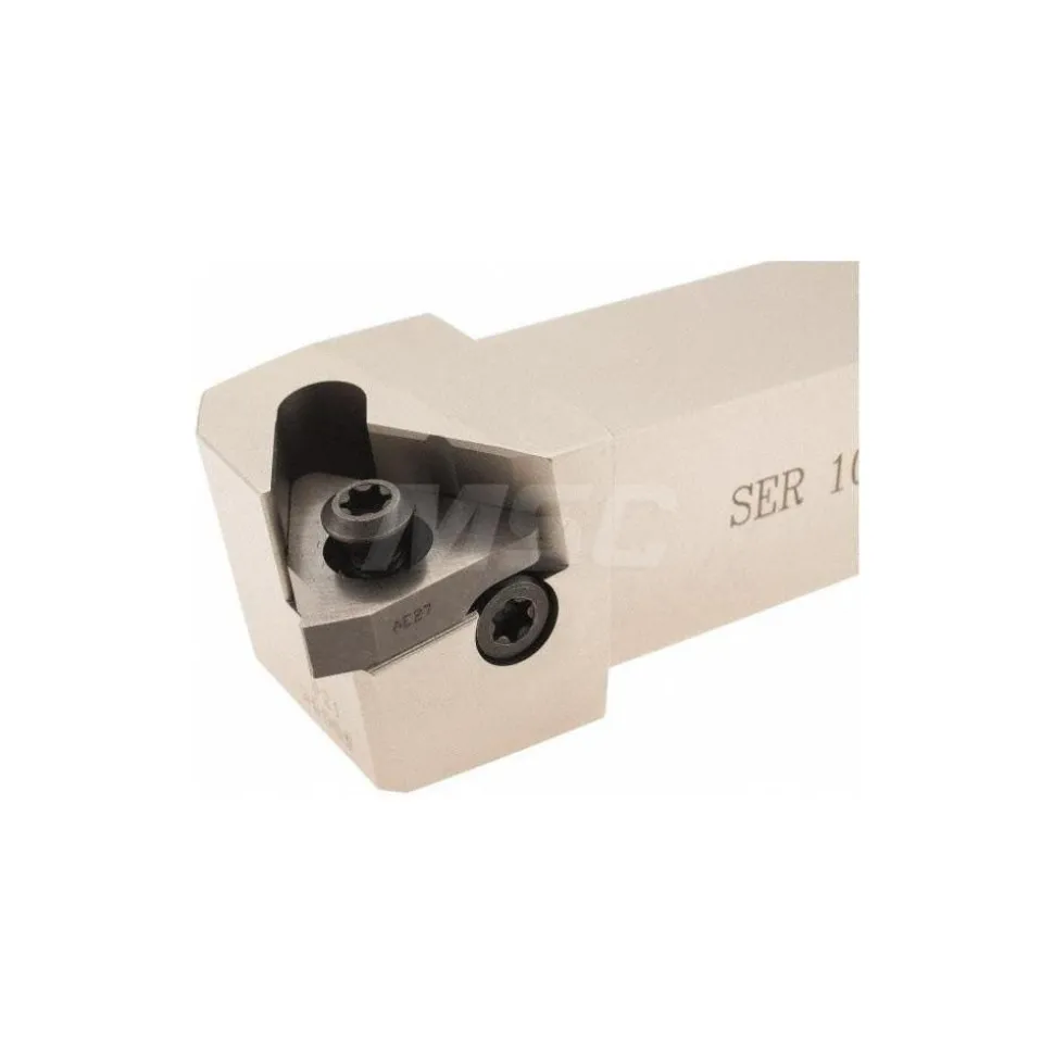 Indexable Threading Toolholder: External, Right Hand, 1 x 1" Shank