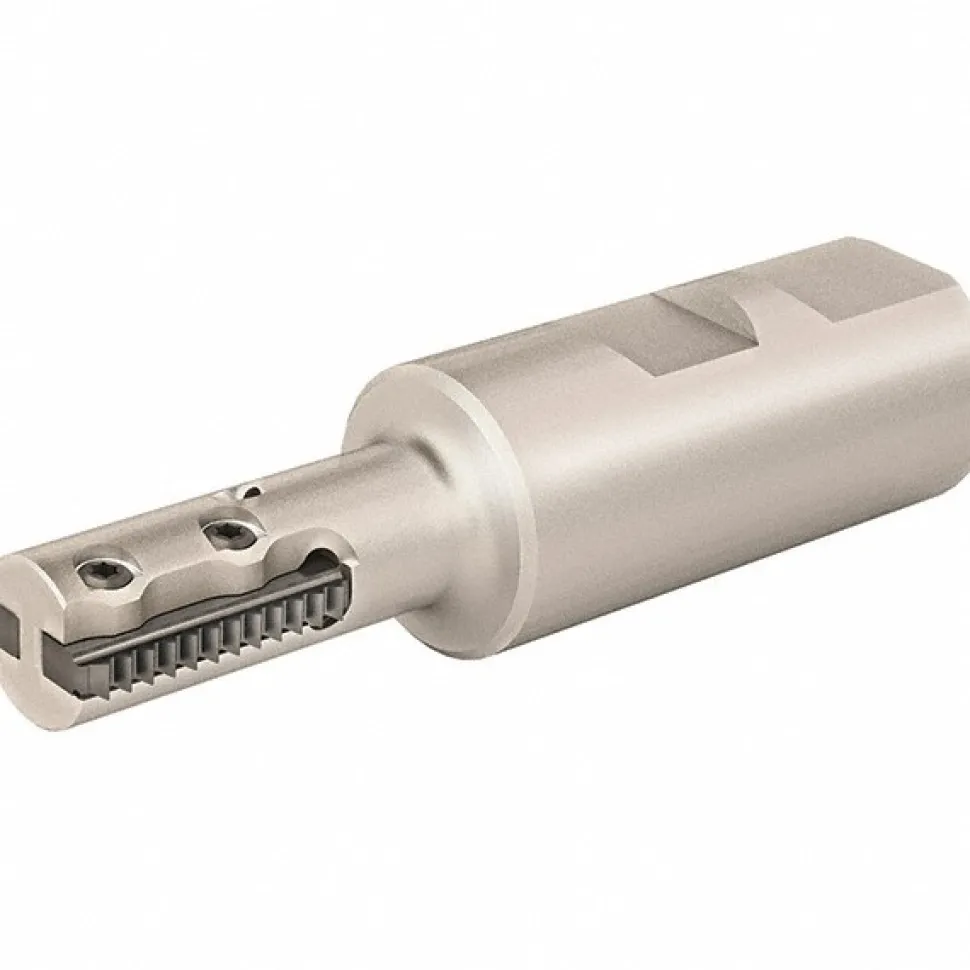 Indexable Thread Mill: 0.807" Cut Dia, 1.5" Max Hole Depth, Internal & External, Solid Carbide
