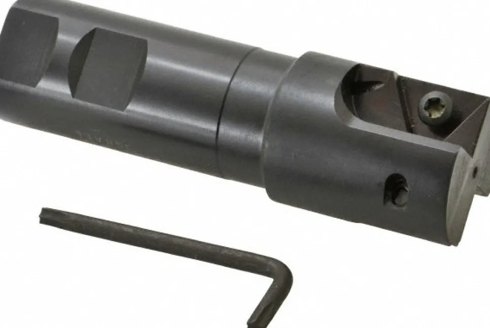 Indexable Thread Mill: 1.654" Cut Dia, 1.77" Max Hole Depth, Internal & External