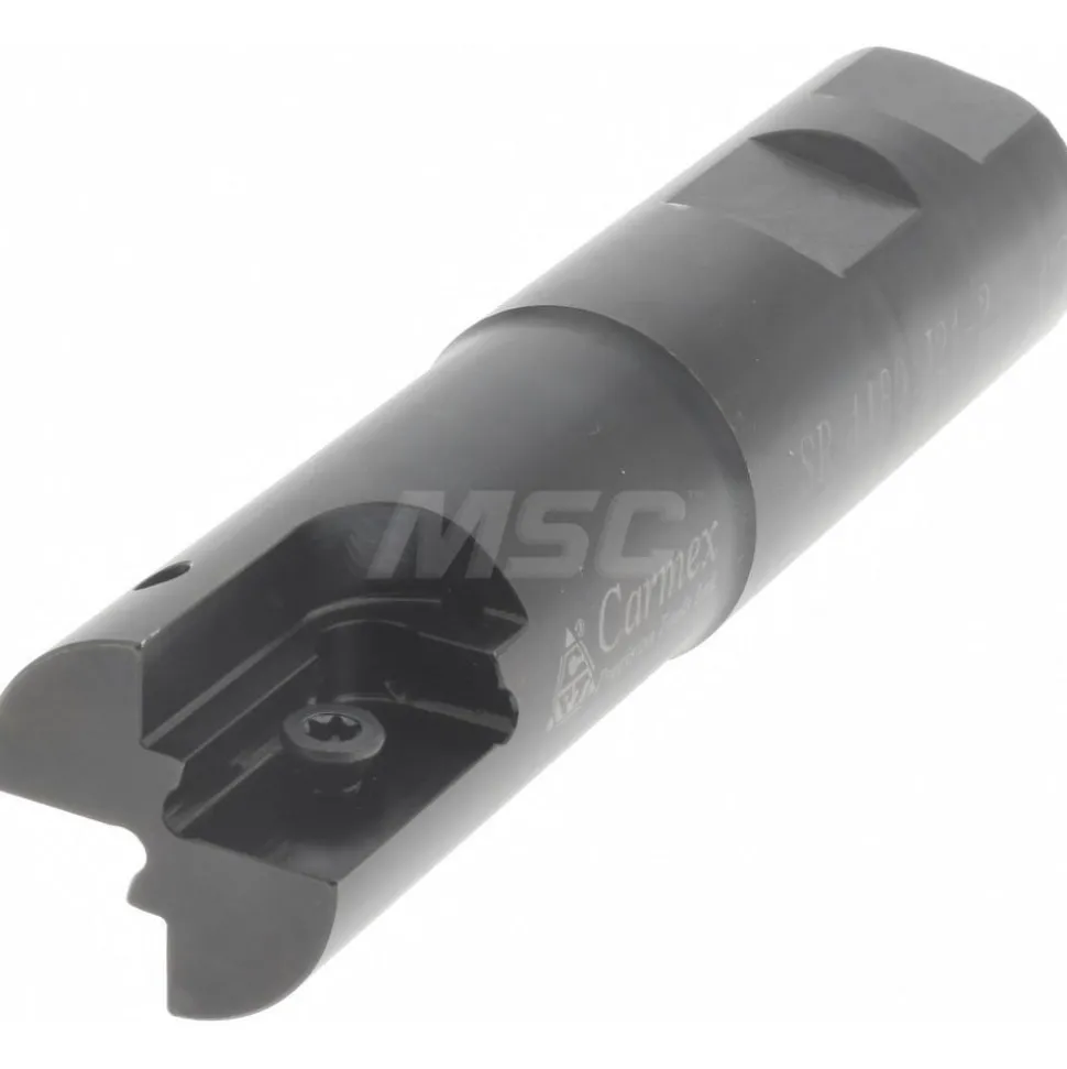 Indexable Thread Mill: 1.18" Cut Dia, 1.97" Max Hole Depth, Alloy Steel