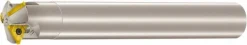 Indexable Thread Mill: 1.437" Cut Dia, 5.12" Max Hole Depth, Internal, Solid Carbide