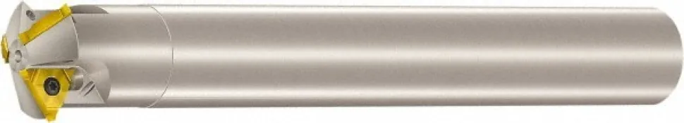 Indexable Thread Mill: 1.437" Cut Dia, 5.12" Max Hole Depth, Internal, Solid Carbide