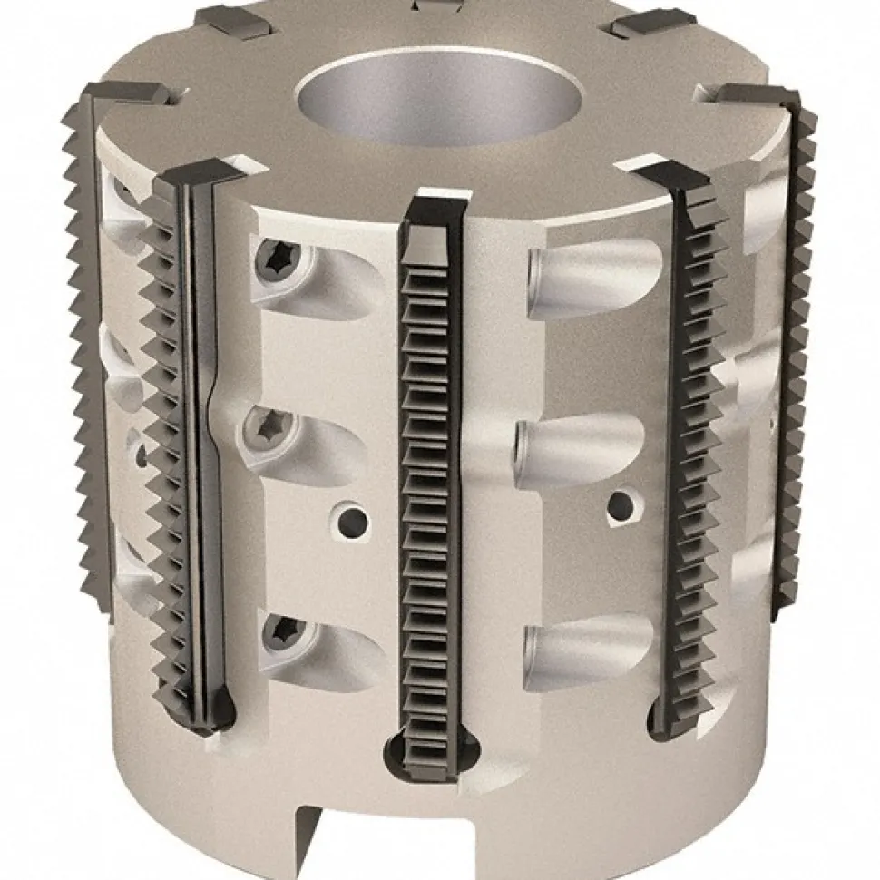 Indexable Thread Mill: 1.929" Cut Dia, 7.874" Max Hole Depth, Internal & External, Solid Carbide