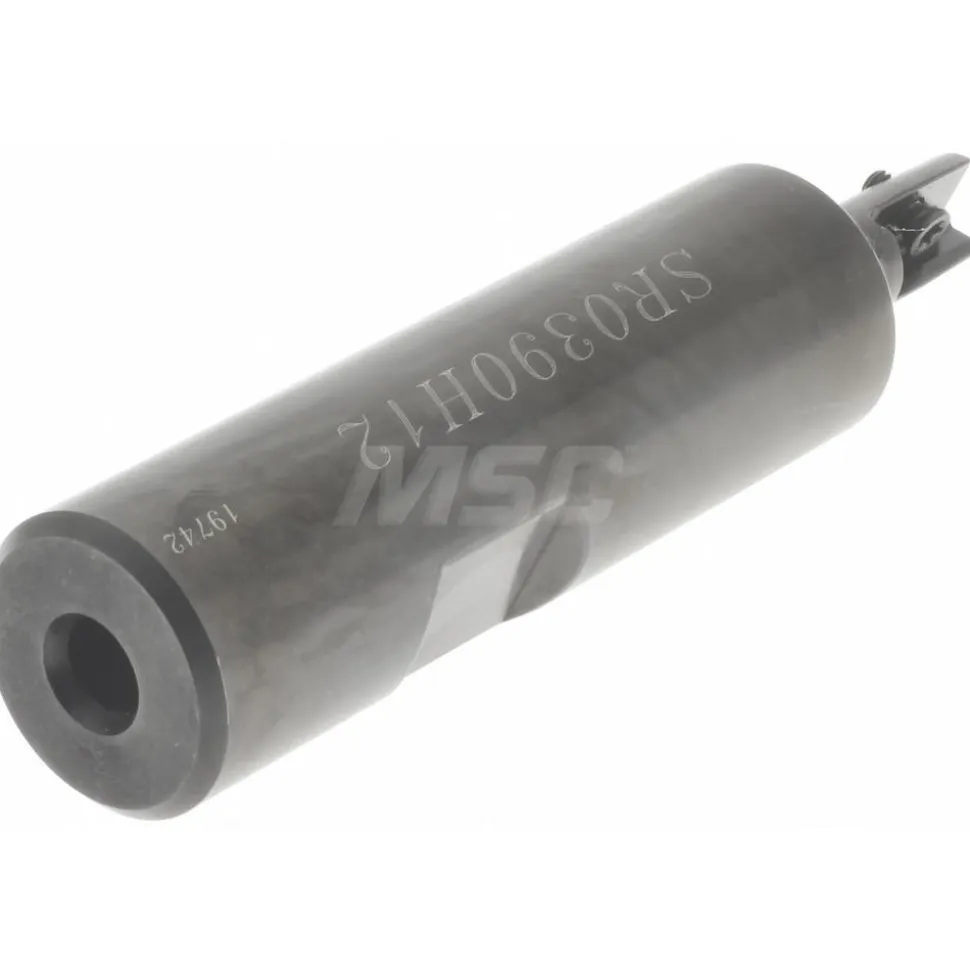 Indexable Thread Mill: 0.39" Cut Dia, 0.51" Max Hole Depth, Alloy Steel