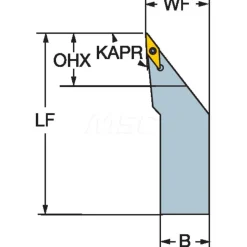 Indexable Turning Toolholder: Screw
