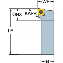 Indexable Turning Toolholder: Screw
