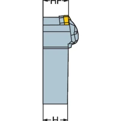Indexable Turning Toolholder: Wedge