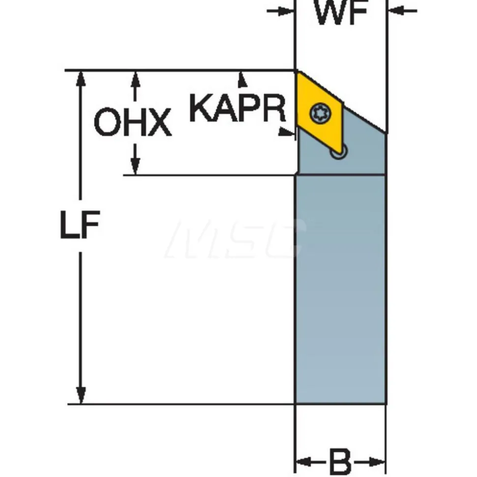 Indexable Turning Toolholder: Screw