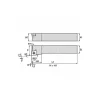 Indexable Turning Toolholder: SCLCR & L082, Screw