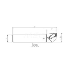 Indexable Turning Toolholder: Clamp