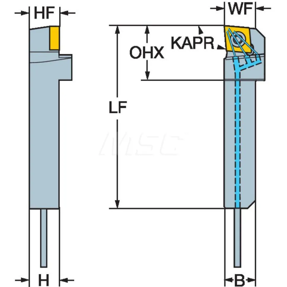 Indexable Turning Toolholder: Screw