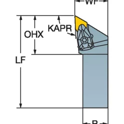 Indexable Turning Toolholder: Wedge