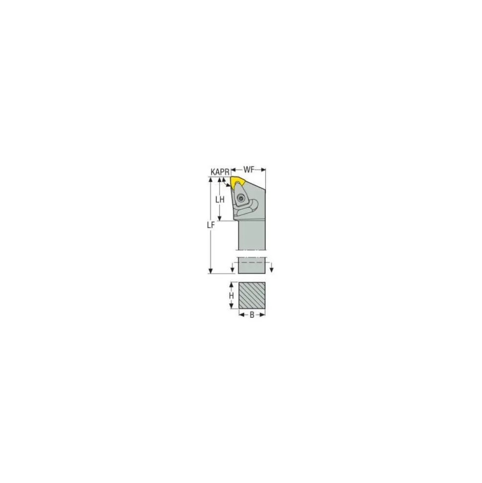 Indexable Turning Toolholder: Clamp