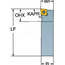 Indexable Turning Toolholder: Screw
