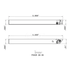 Indexable Turning Toolholder: Lever