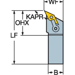 Indexable Turning Toolholder: Wedge
